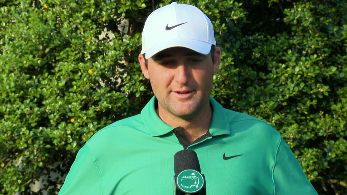 Scottie Scheffler comments after Round 1 of the Masters