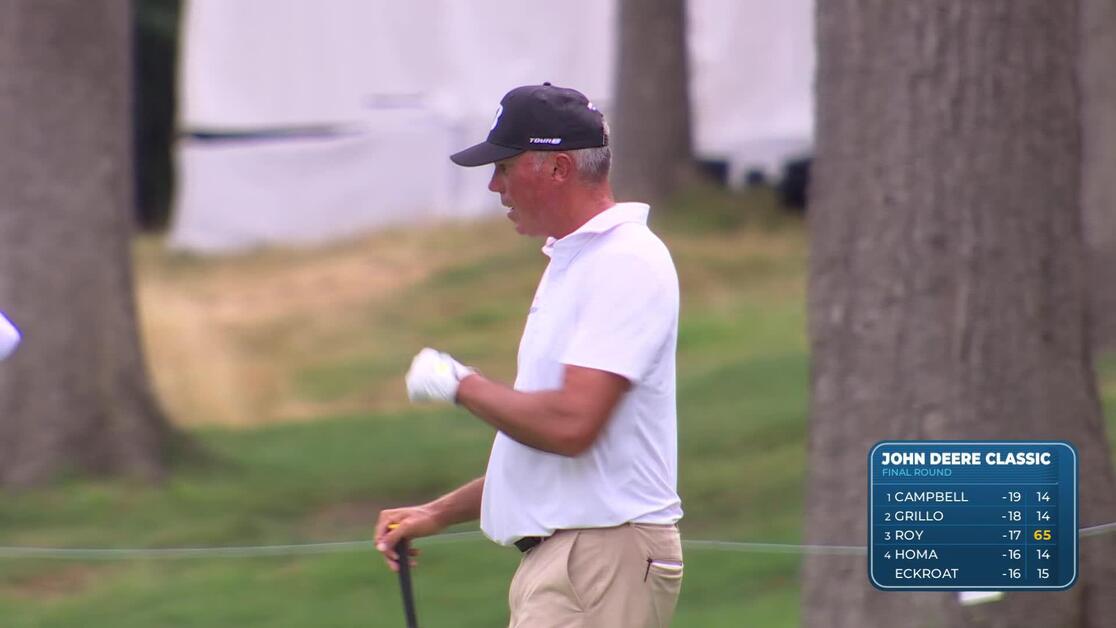 Matt Kuchar birdies par-5 17th at John Deere