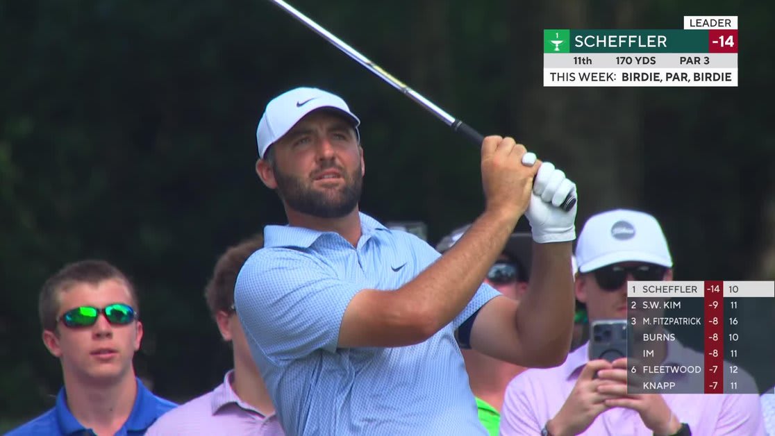 Scottie Scheffler's Masterful 20-Foot Birdie Putt at FedEx St. Jude: A PGA Tour Highlight