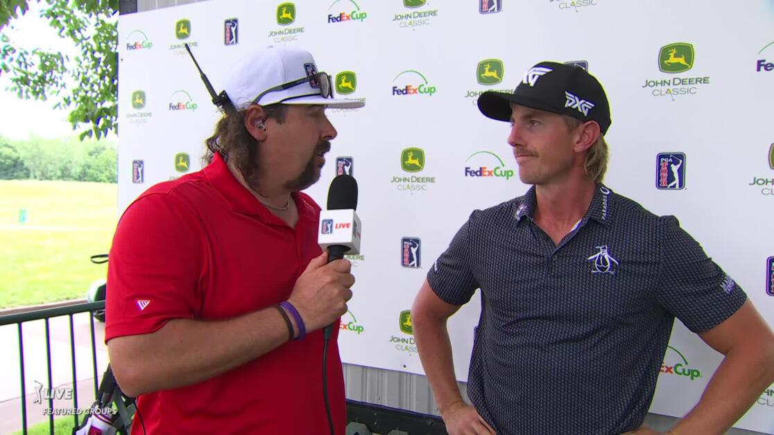 Jake Knapp's interview after Round 1 of John Deere