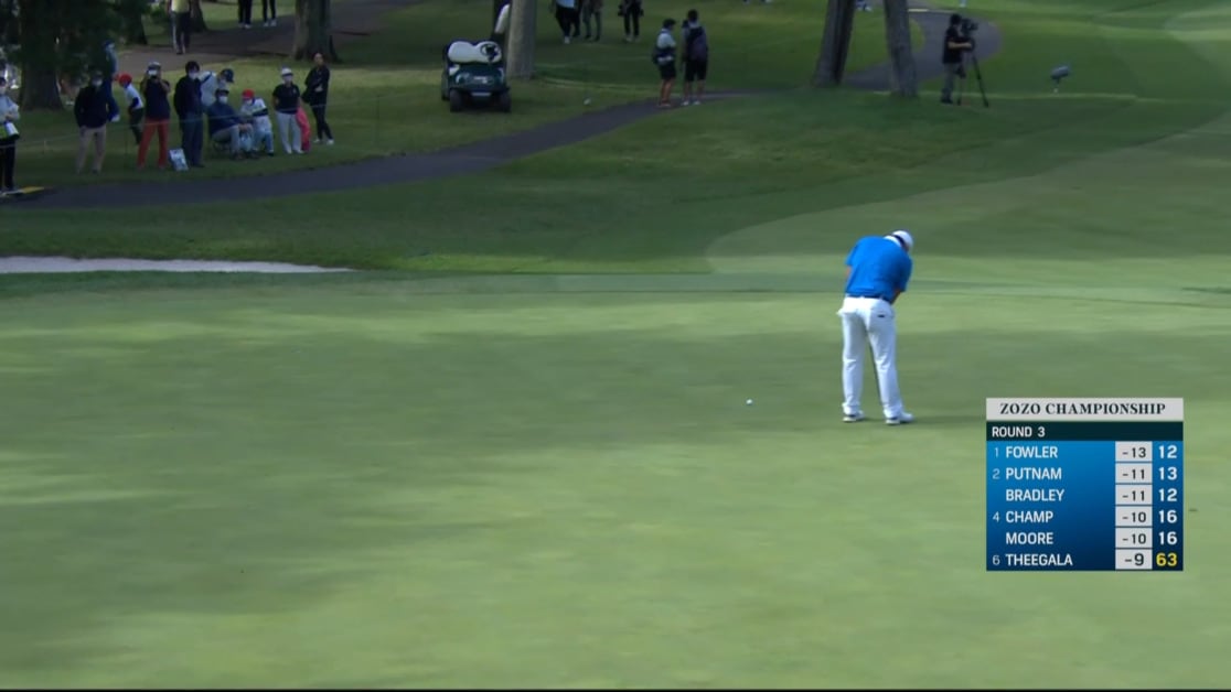 Ryo Hisatsune curls in birdie putt at ZOZO