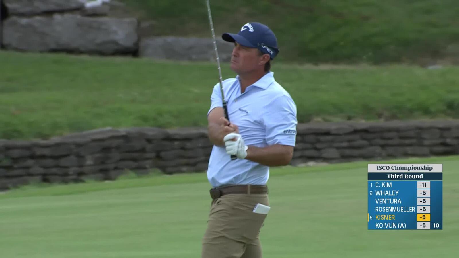 Kevin Kisner | Round 3 | 1st hole | Shot 2 | 2025 ISCO Championship