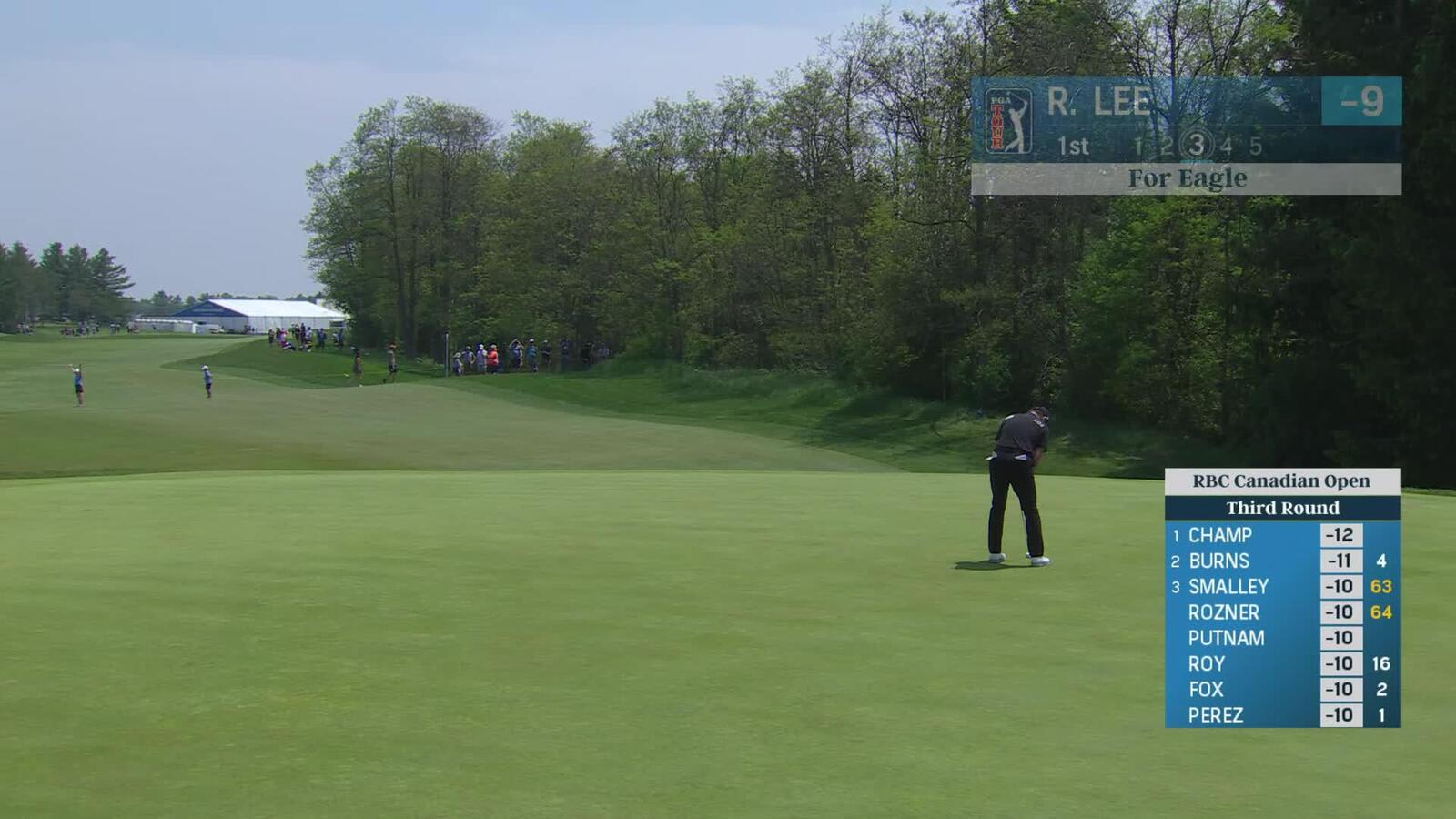 Richard T. Lee | Round 3 | 1st hole | Shot 4 | 2025 RBC Canadian