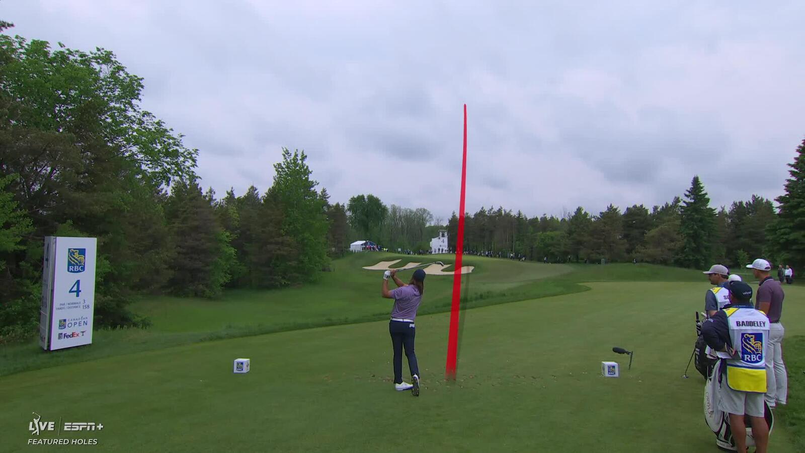 Aaron Baddeley | Round 1 | 4th hole | Shot 1 | 2025 RBC Canadian