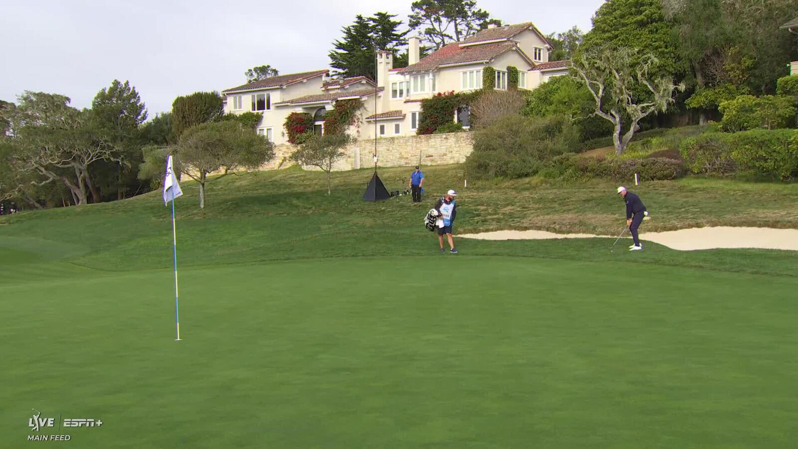Taylor Pendrith | Round 4 | 1st hole | Shot 3 | 2025 AT&T Pebble Beach