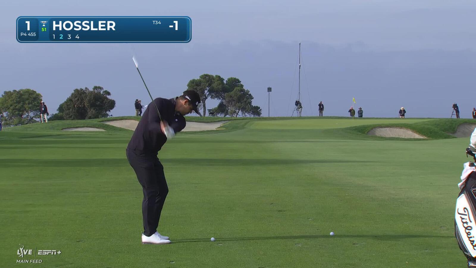 Beau Hossler | Round 4 | 1st hole | Shot 2 | 2025 Farmers