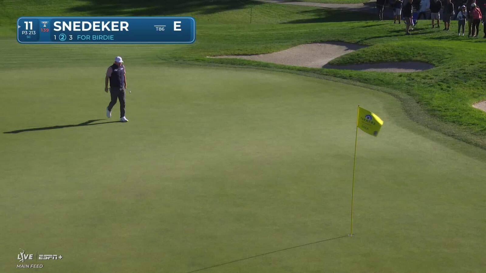 Brandt Snedeker | Round 2 | 11th hole | Shot 2 | 2025 Farmers