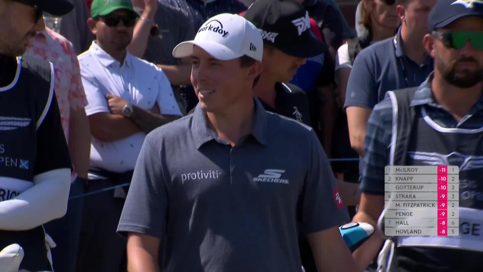 Matt Fitzpatrick | Round 4 | 3rd hole | Shot 1 | 2025 Genesis Scottish Open