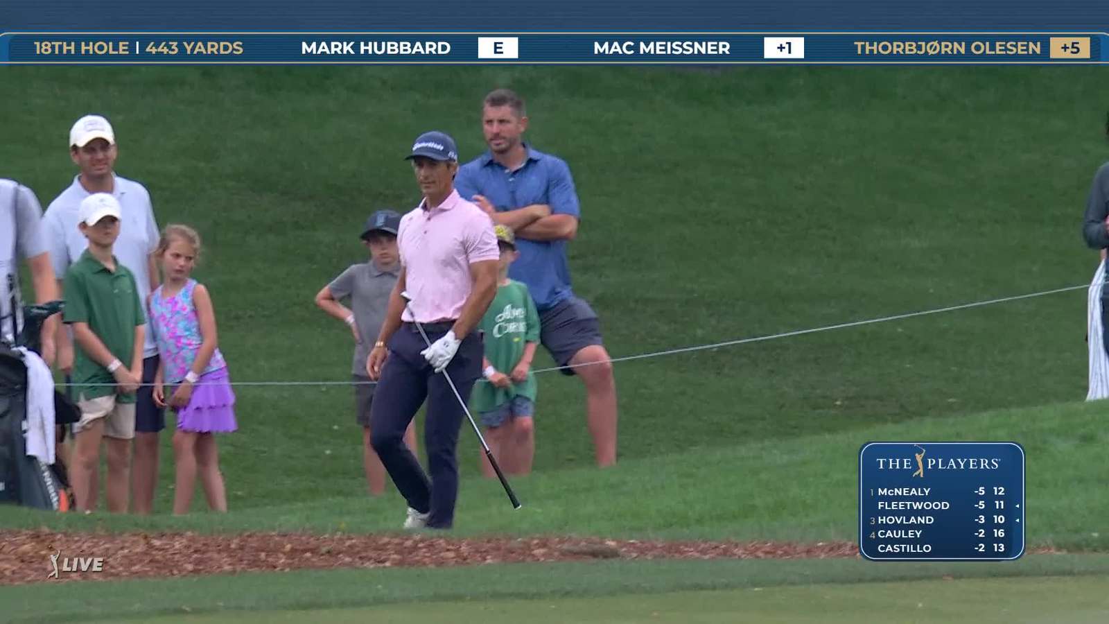 Thorbjørn Olesen | Round 1 | 18th hole | Shot 2 | 2026 THE PLAYERS