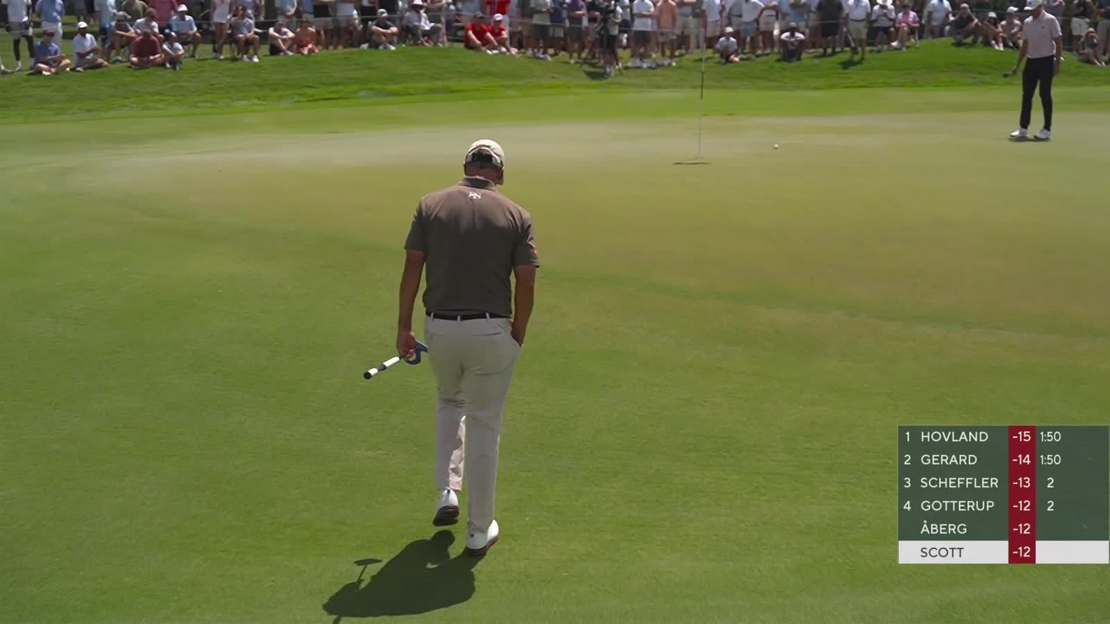 Adam Scott | Round 4 | 1st hole | Shot 3 | 2026 TOUR Championship
