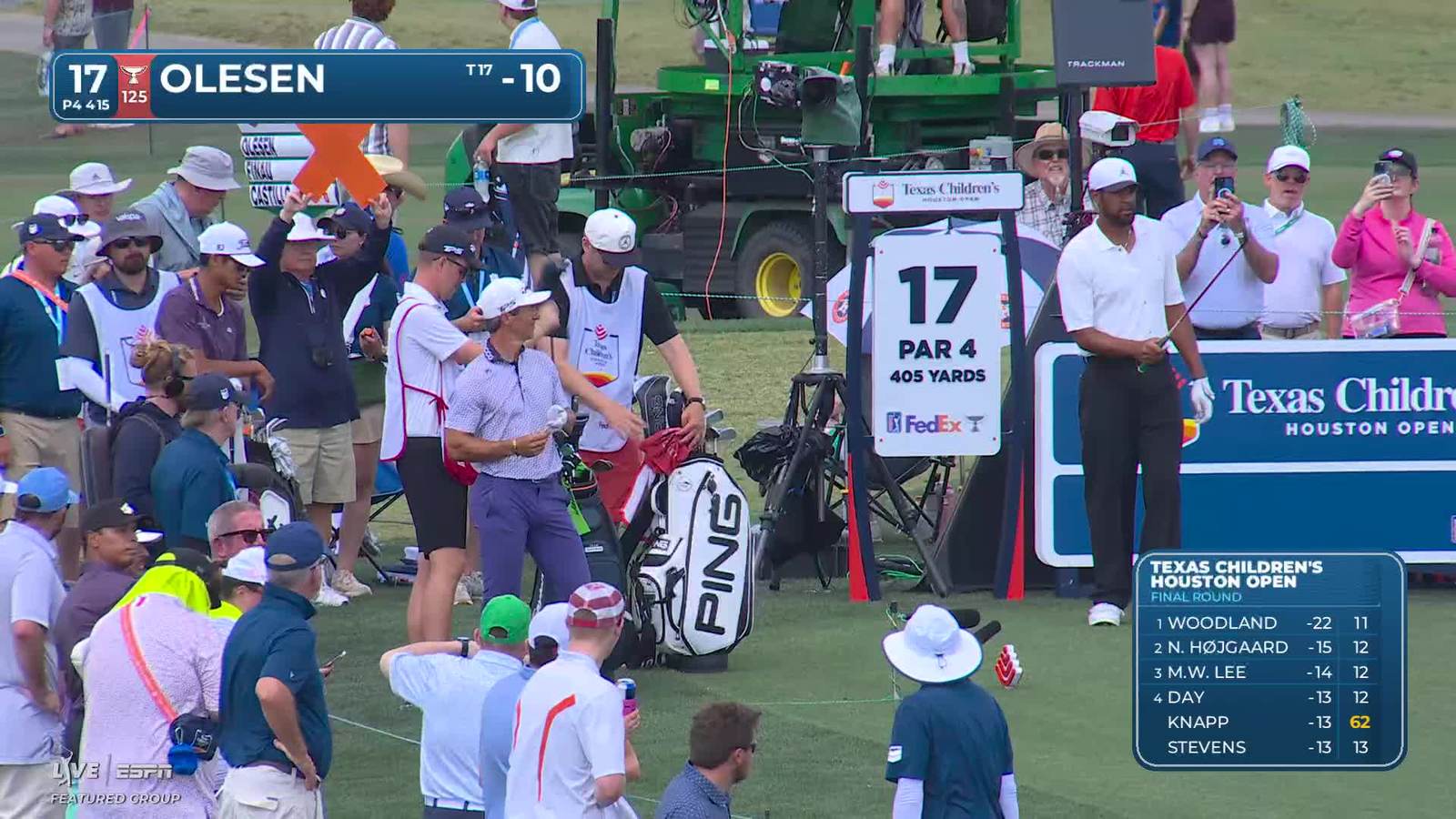 Thorbjørn Olesen | Round 4 | 17th hole | Shot 1 | 2026 Texas Children's
