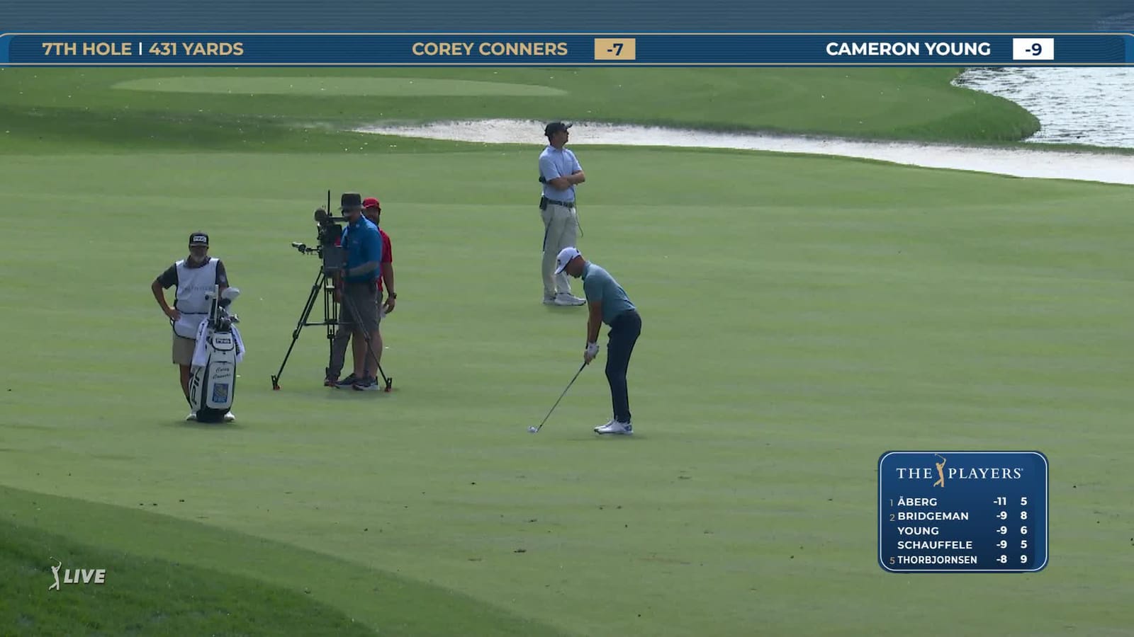 Corey Conners | Round 3 | 7th hole | Shot 2 | 2026 THE PLAYERS