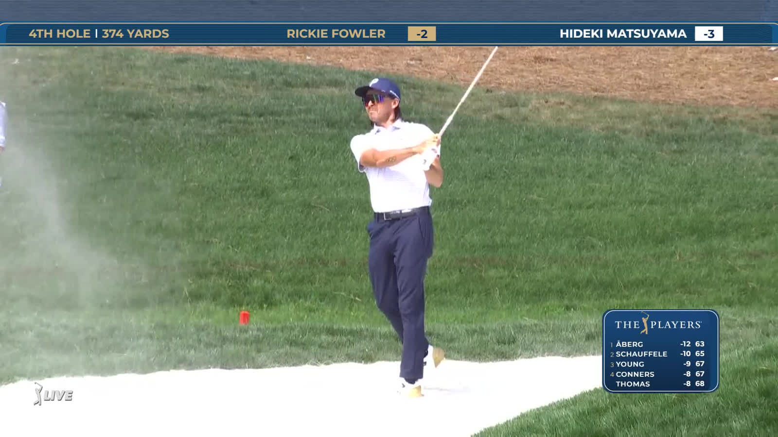 Rickie Fowler | Round 3 | 4th hole | Shot 2 | 2026 THE PLAYERS