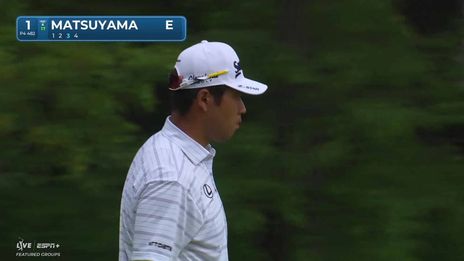 Hideki Matsuyama | Round 1 | 1st hole | Shot 3 | 2025 the Memorial