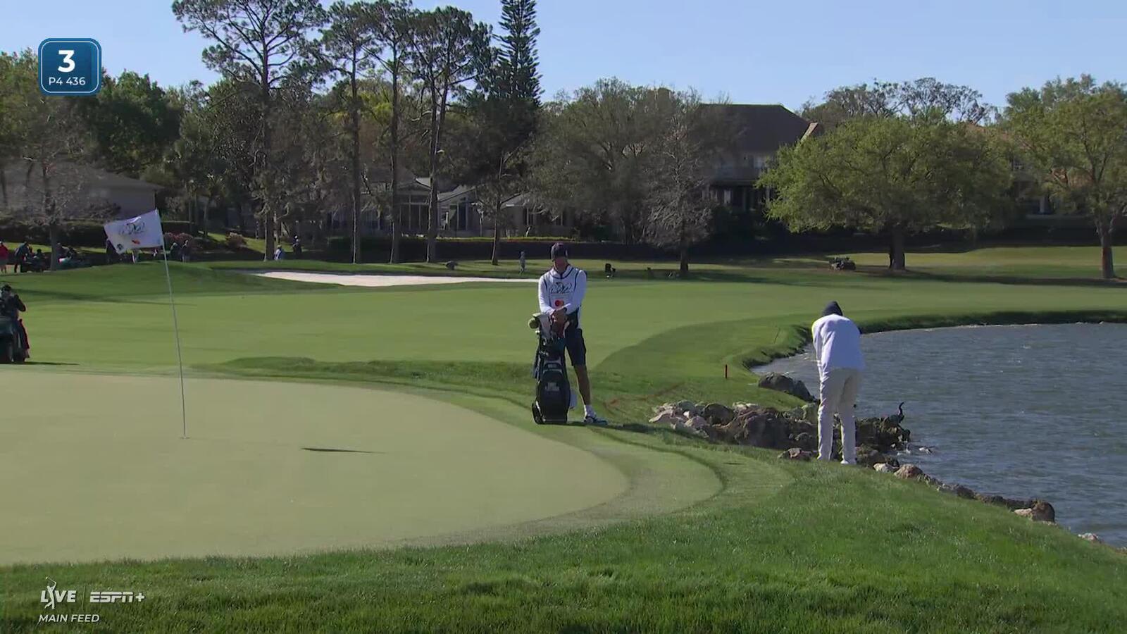 Tommy Fleetwood | Round 1 | 3rd hole | Shot 3 | 2025 Arnold Palmer