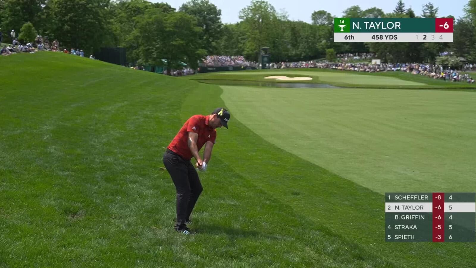 Nick Taylor | Round 4 | 6th hole | Shot 2 | 2025 the Memorial