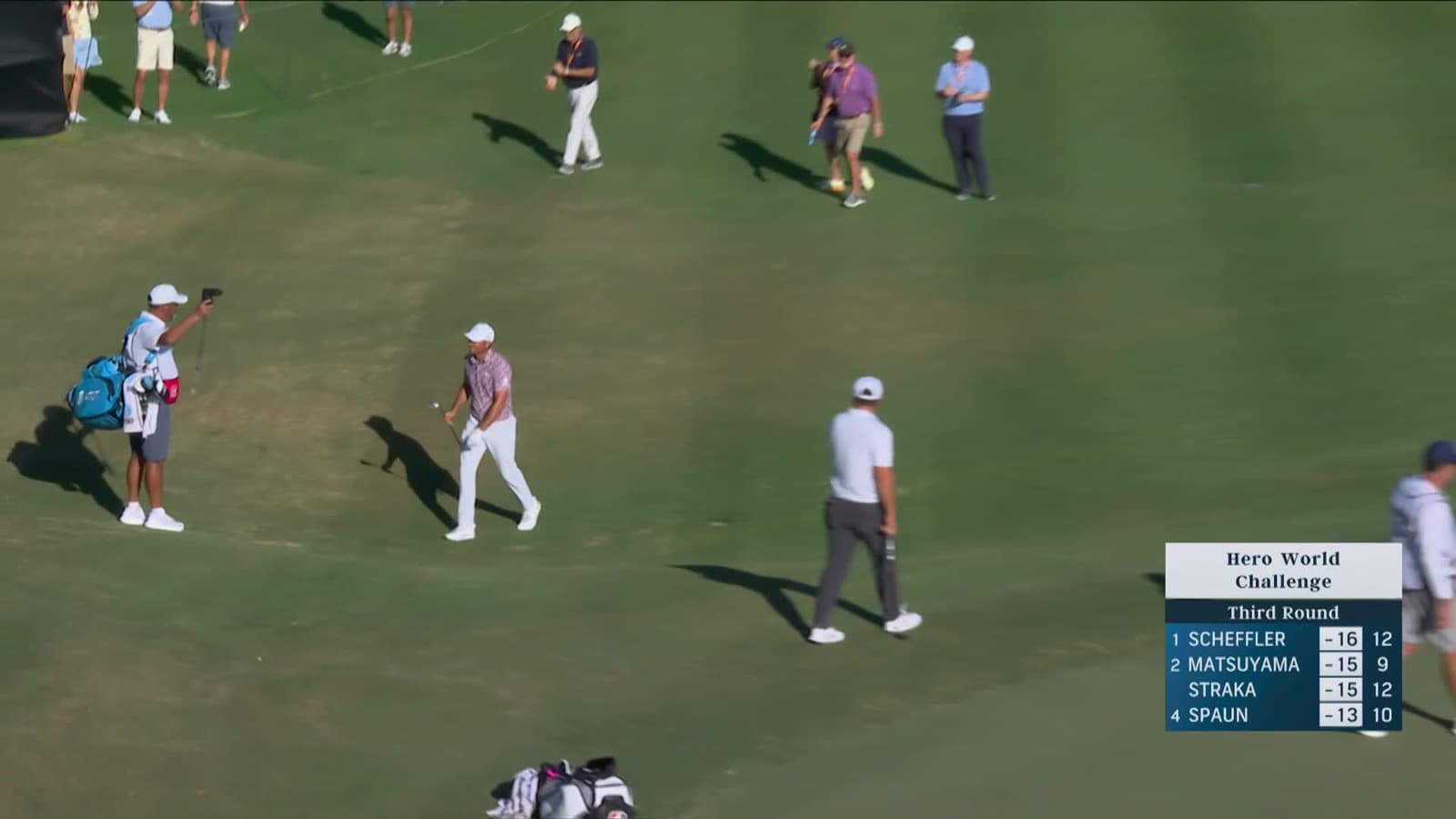 Jordan Spieth | Round 3 | 18th hole | Shot 3 | 2025 Hero World Challenge