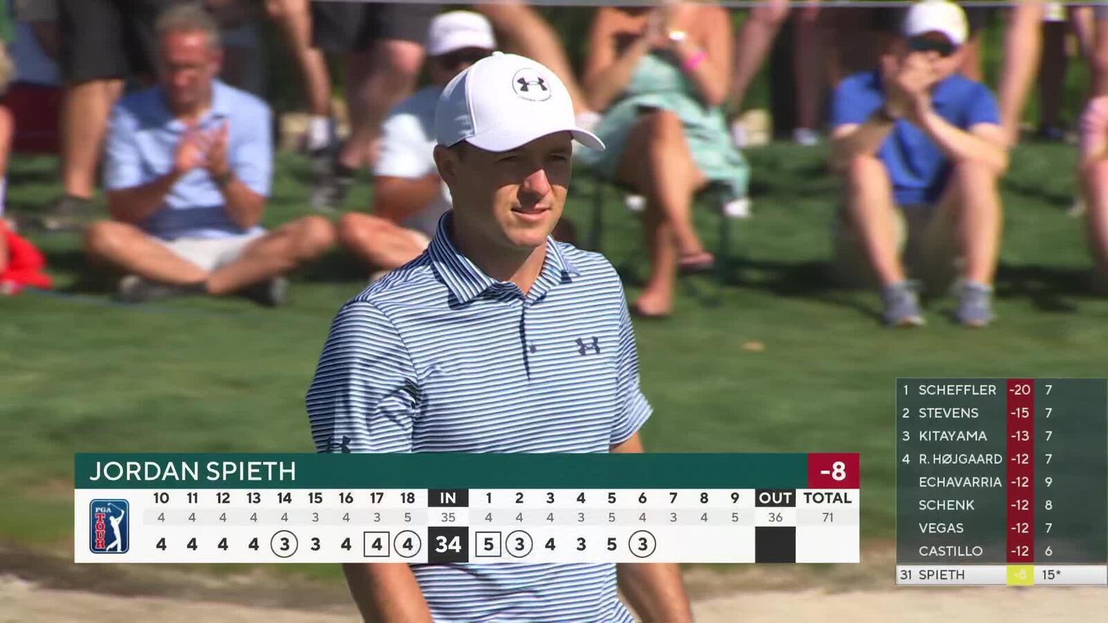 Jordan Spieth | Round 3 | 6th hole | Shot 3 | 2025 THE CJ CUP