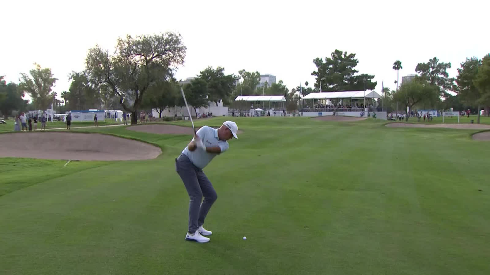 Stewart Cink | Round 1 | 12th hole | Shot 2 | 2025 Charles Schwab