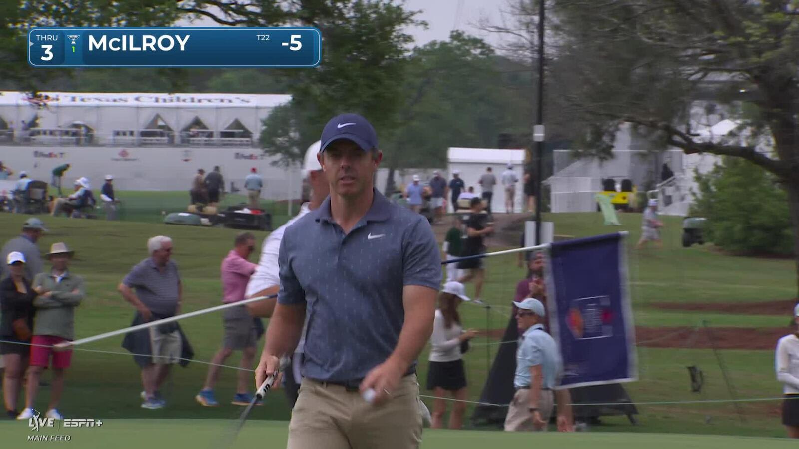Rory McIlroy | Round 3 | 12th hole | Shot 4 | 2025 Houston Open