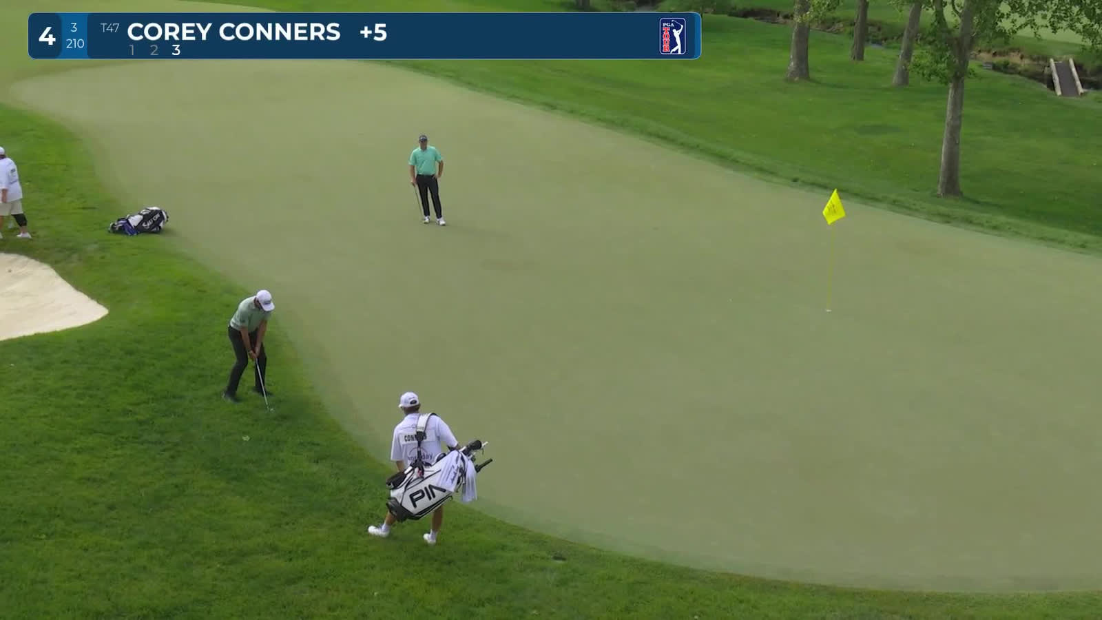 Corey Conners | Round 3 | 4th hole | Shot 3 | 2026 the Memorial
