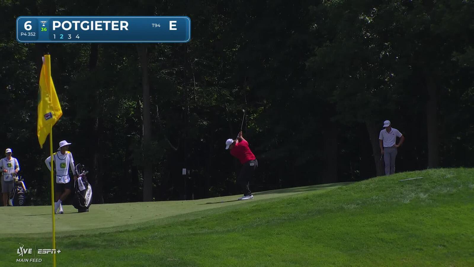 Aldrich Potgieter | Round 1 | 6th hole | Shot 2 | 2025 John Deere