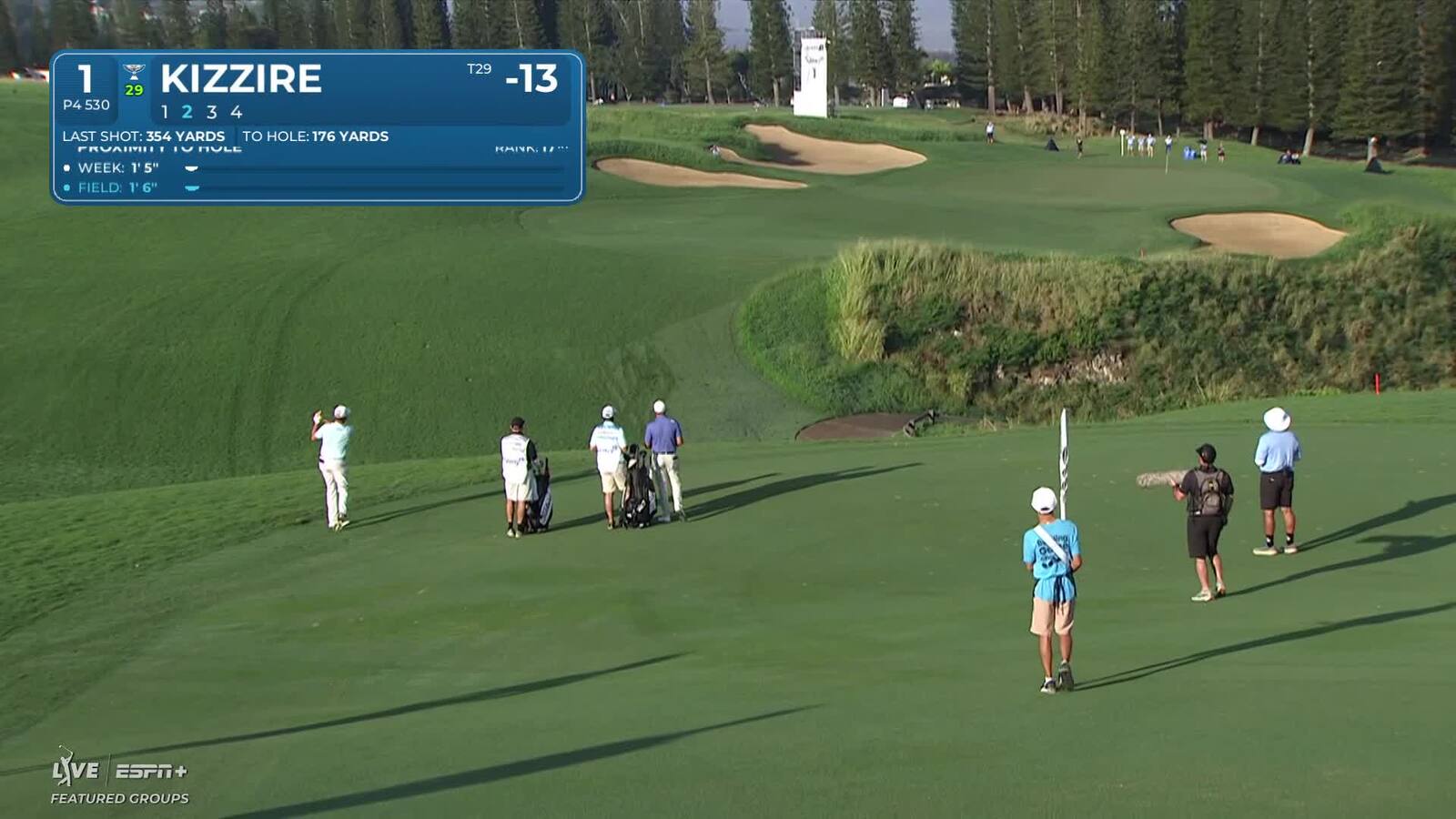 Patton Kizzire | Round 4 | 1st hole | Shot 2 | 2025 The Sentry