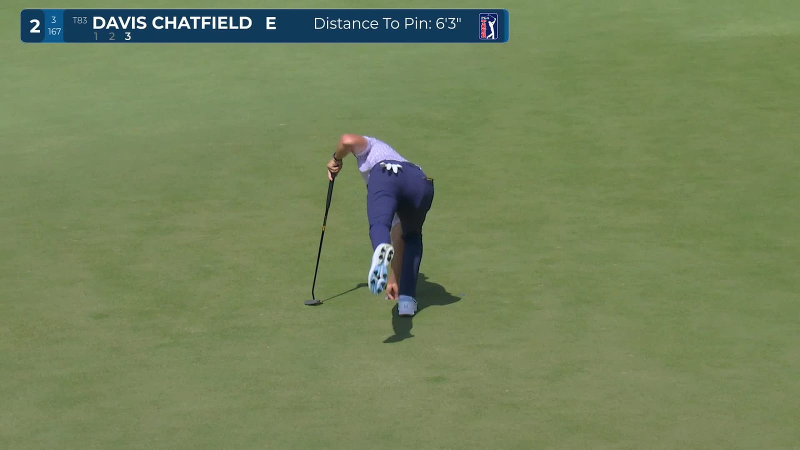 Davis Chatfield | Round 2 | 2nd hole | Shot 3 | 2026 Texas Children's