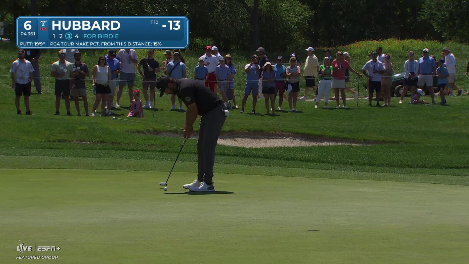 Mark Hubbard | Round 4 | 6th hole | Shot 3 | 2025 THE CJ CUP