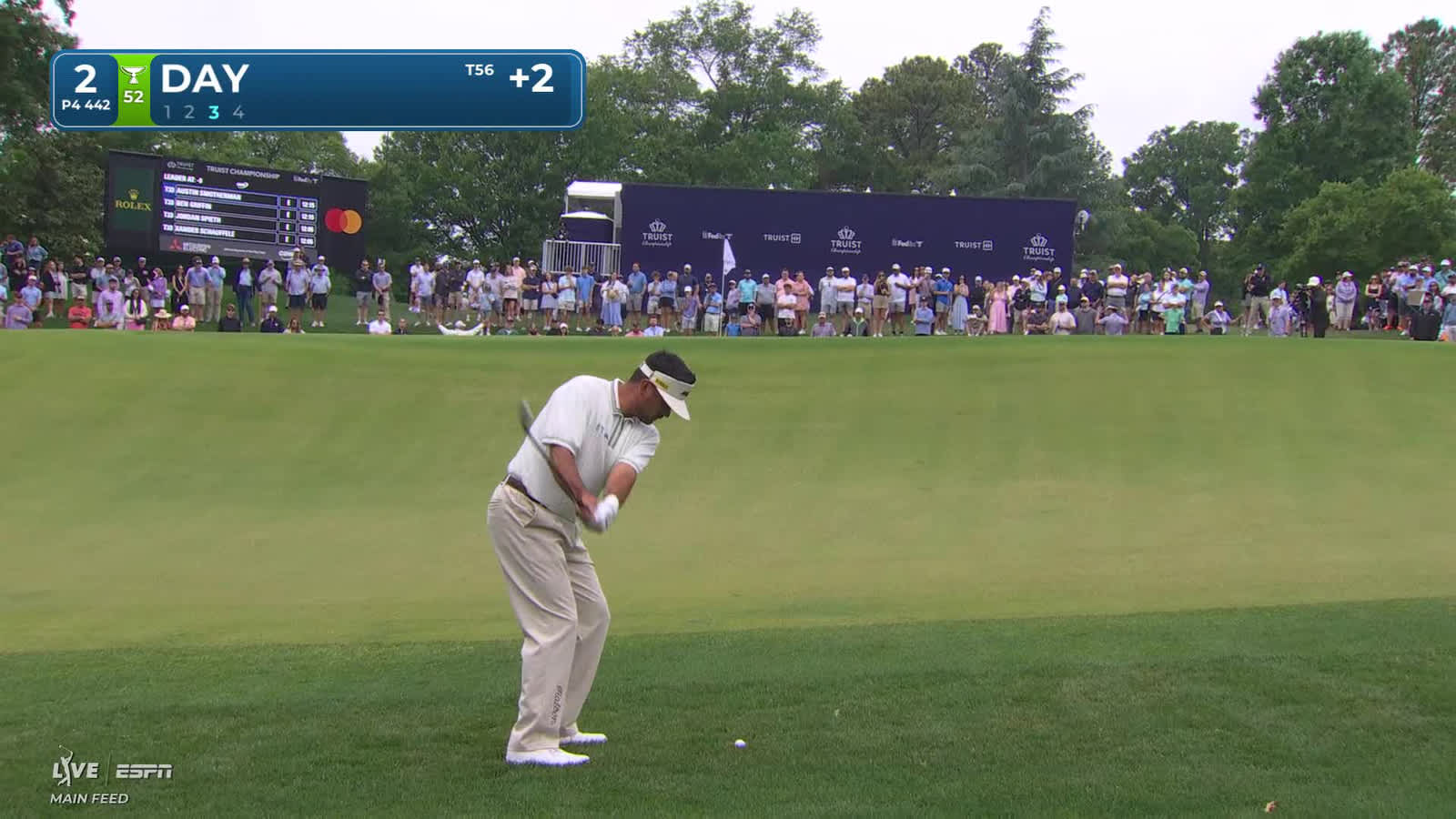Jason Day | Round 3 | 2nd hole | Shot 3 | 2026 Truist Championship