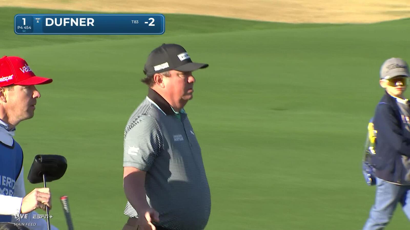 Jason Dufner | Round 2 | 1st hole | Shot 2 | 2025 The American Express