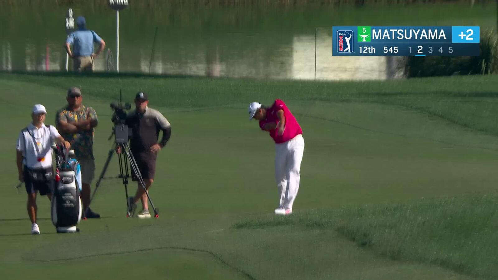 Hideki Matsuyama | Round 2 | 12th hole | Shot 2 | 2025 Arnold Palmer Invitational