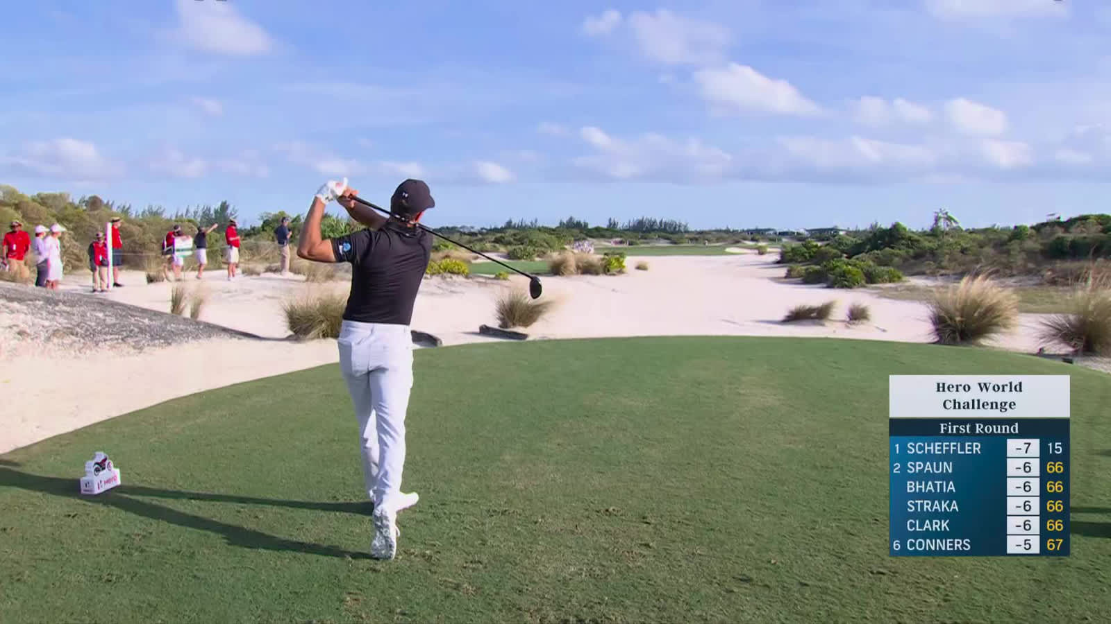 Jordan Spieth | Round 1 | 16th hole | Shot 1 | 2025 Hero World Challenge