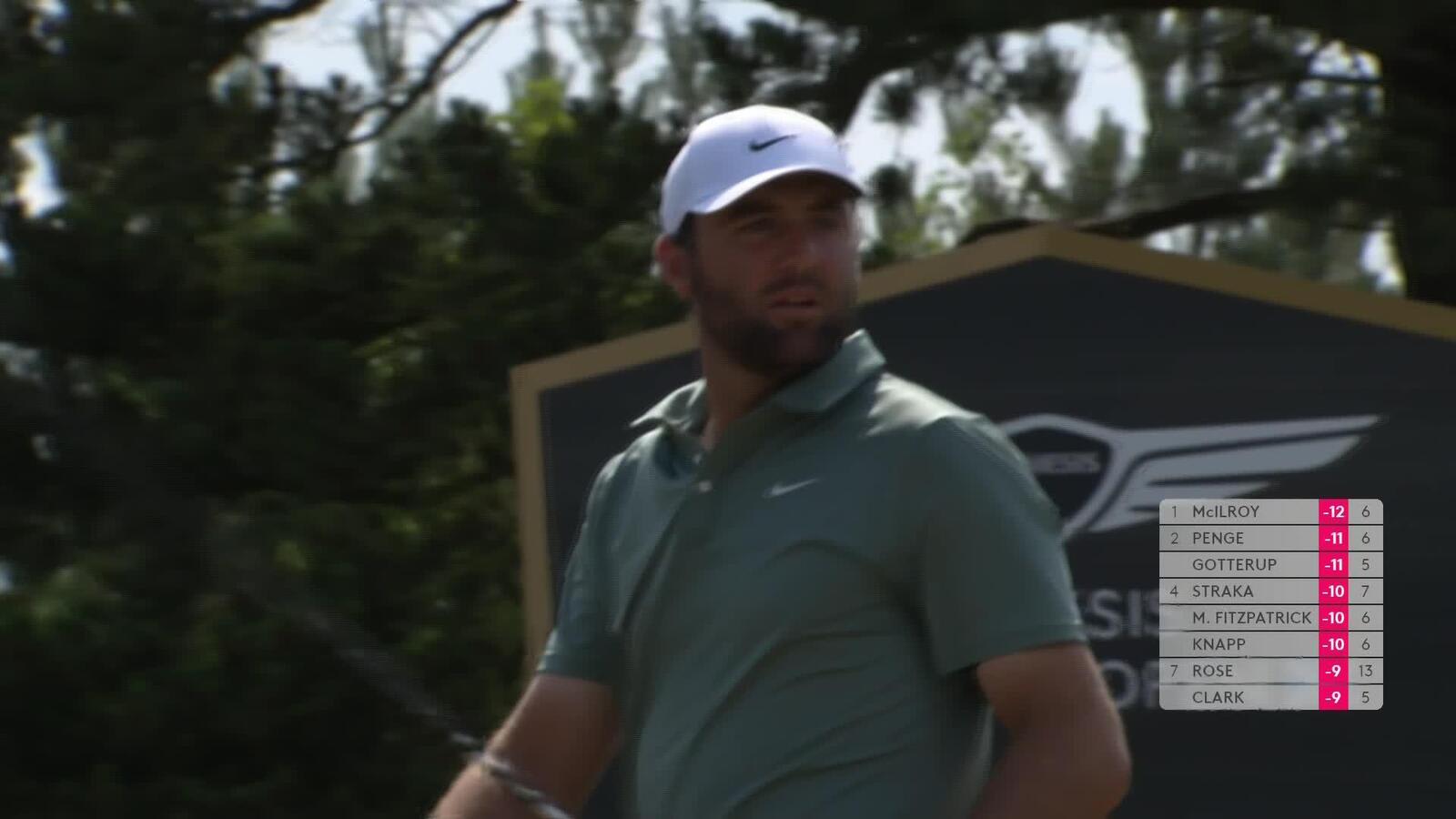 Scottie Scheffler | Round 4 | 10th hole | Shot 1 | 2025 Genesis Scottish Open
