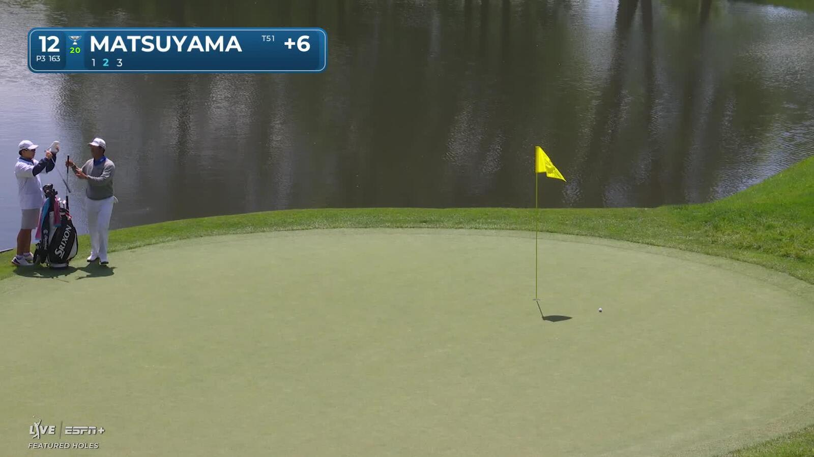 Hideki Matsuyama | Round 3 | 12th hole | Shot 2 | 2025 the Memorial