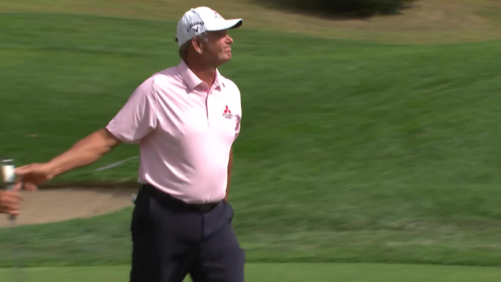 Retief Goosen | Round 3 | 13th hole | Shot 4 | 2025 Sanford Int