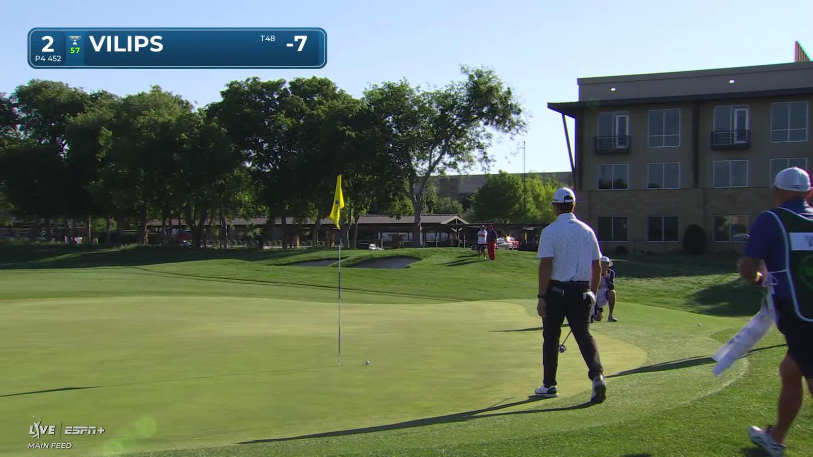 Karl Vilips | Round 4 | 2nd hole | Shot 4 | 2025 THE CJ CUP