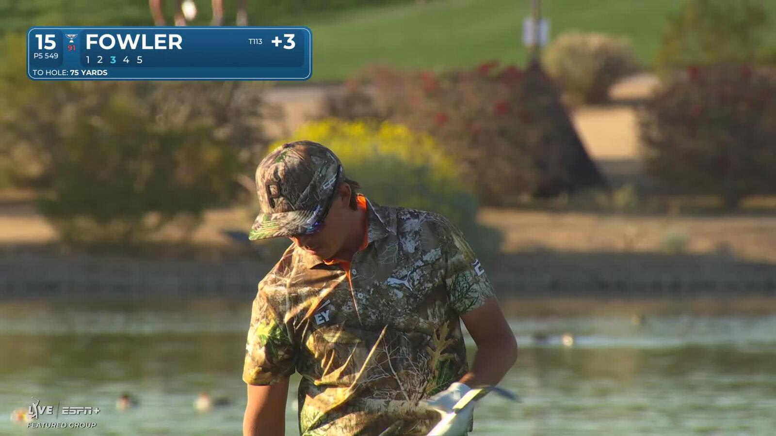 Rickie Fowler | Round 1 | 15th hole | Shot 3 | 2025 WM Phoenix Open