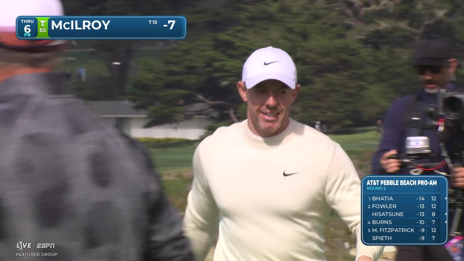 Rory McIlroy | Round 2 | 6th hole | Shot 5 | 2026 AT&T Pebble Beach
