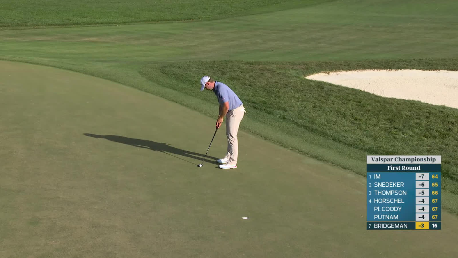 Vince Whaley | Round 1 | 14th hole | Shot 4 | 2026 Valspar