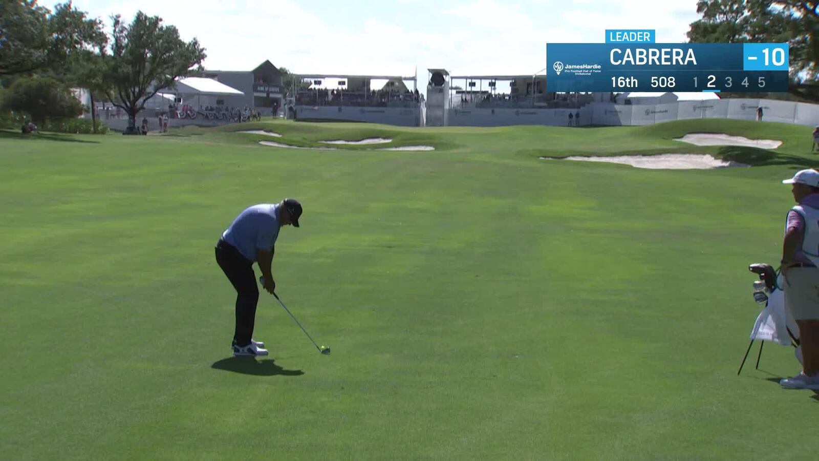 Ángel Cabrera | Round 3 | 16th hole | Shot 2 | 2025 James Hardie