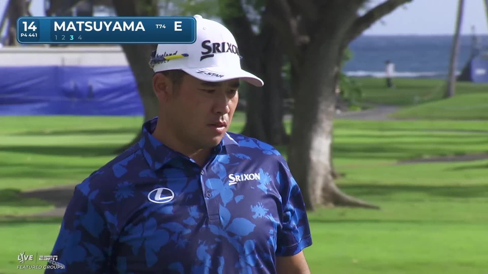 Hideki Matsuyama | Round 1 | 14th hole | Shot 3 | 2026 Sony Open