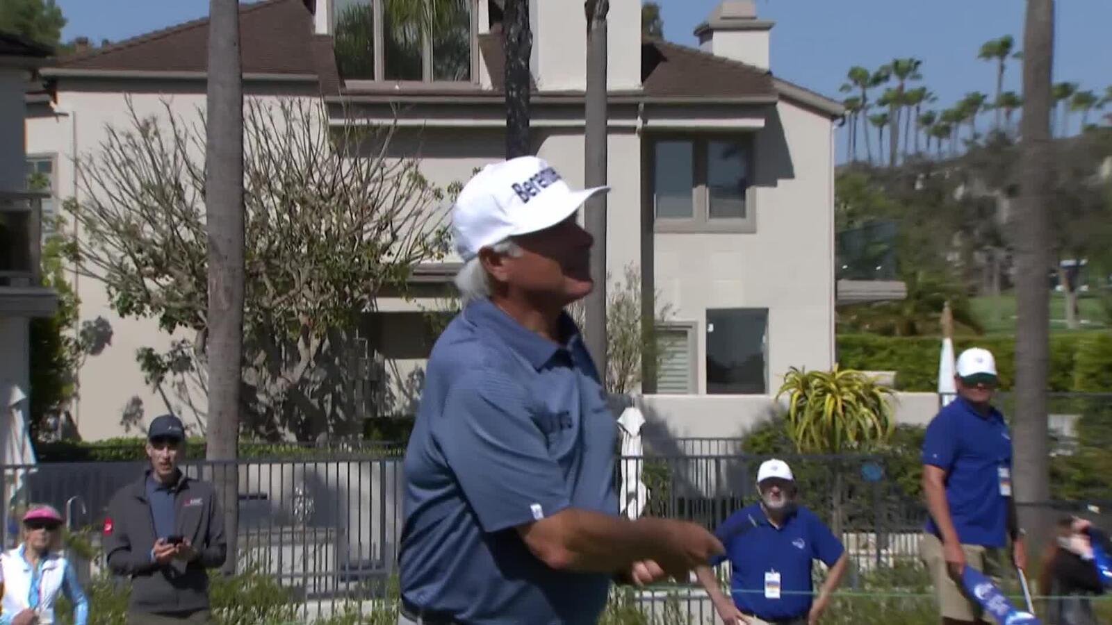 Fred Couples | Round 1 | 15th hole | Shot 1 | 2025 Hoag Classic