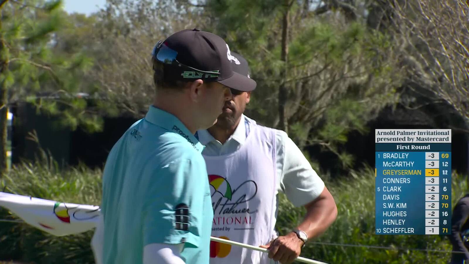 Max Greyserman | Round 1 | 12th hole | Shot 5 | 2025 Arnold Palmer