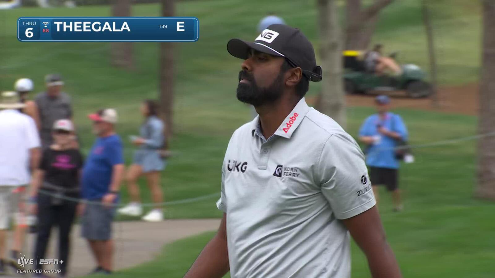 Sahith Theegala | Round 1 | 6th hole | Shot 4 | 2025 Valspar