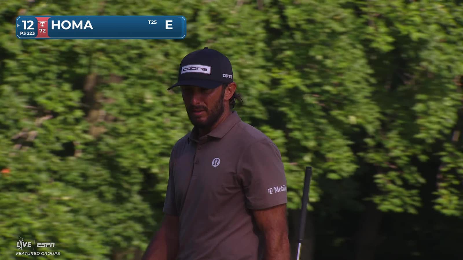 Max Homa | Round 1 | 12th hole | Shot 3 | 2026 John Deere