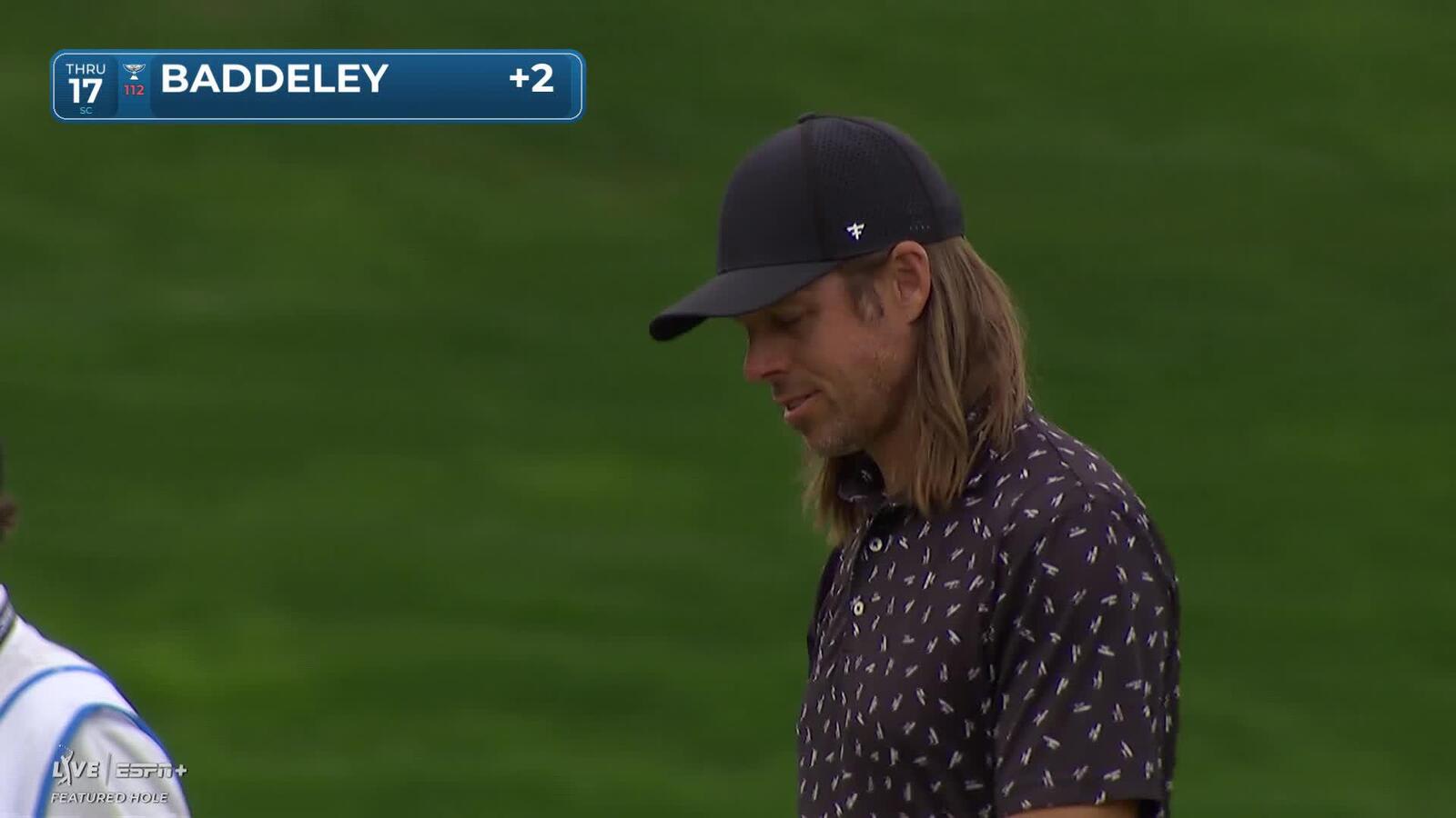 Aaron Baddeley | Round 1 | 17th hole | Shot 3 | 2025 The American Express