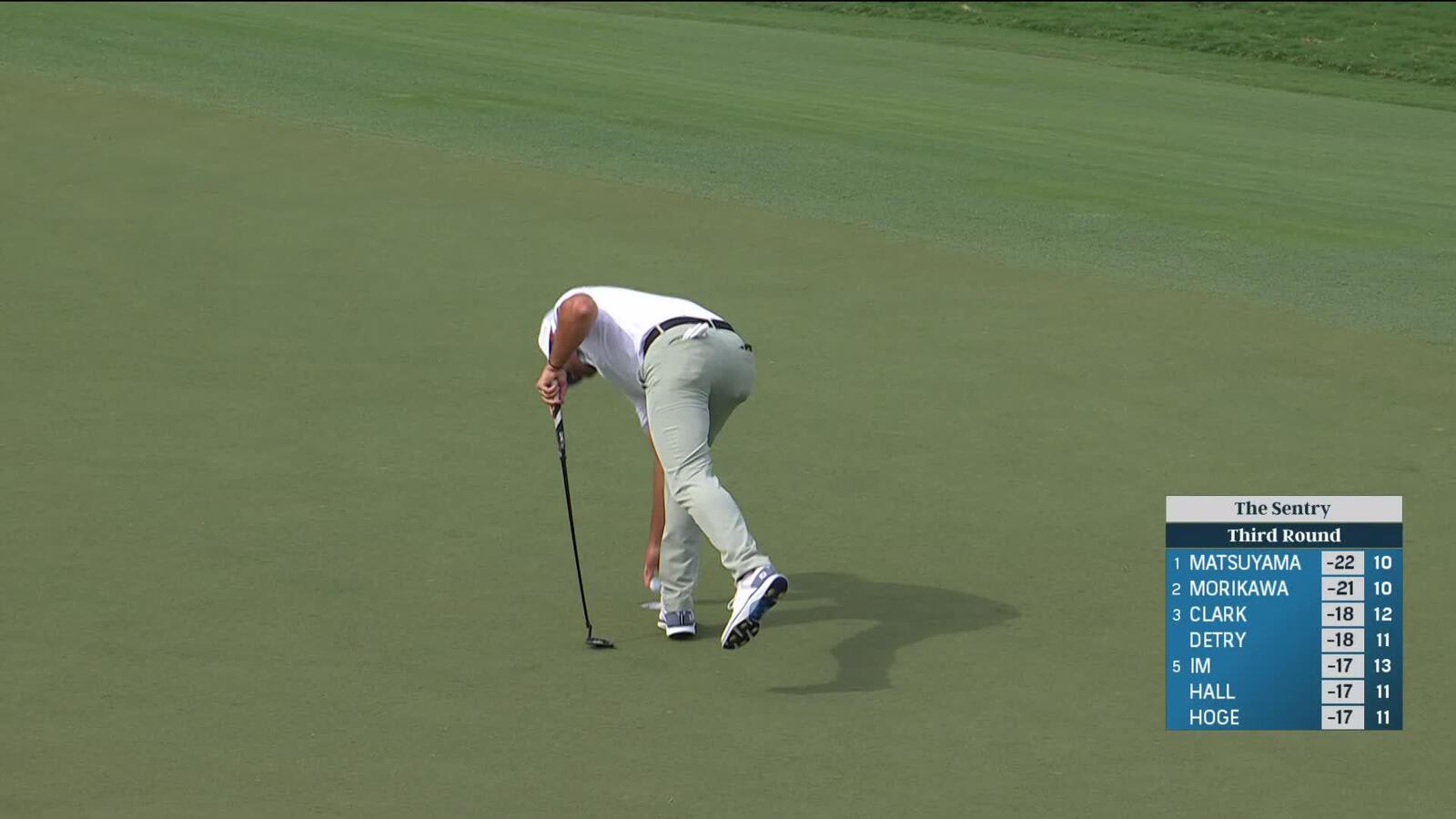 Corey Conners | Round 3 | 10th hole | Shot 3 | 2025 The Sentry