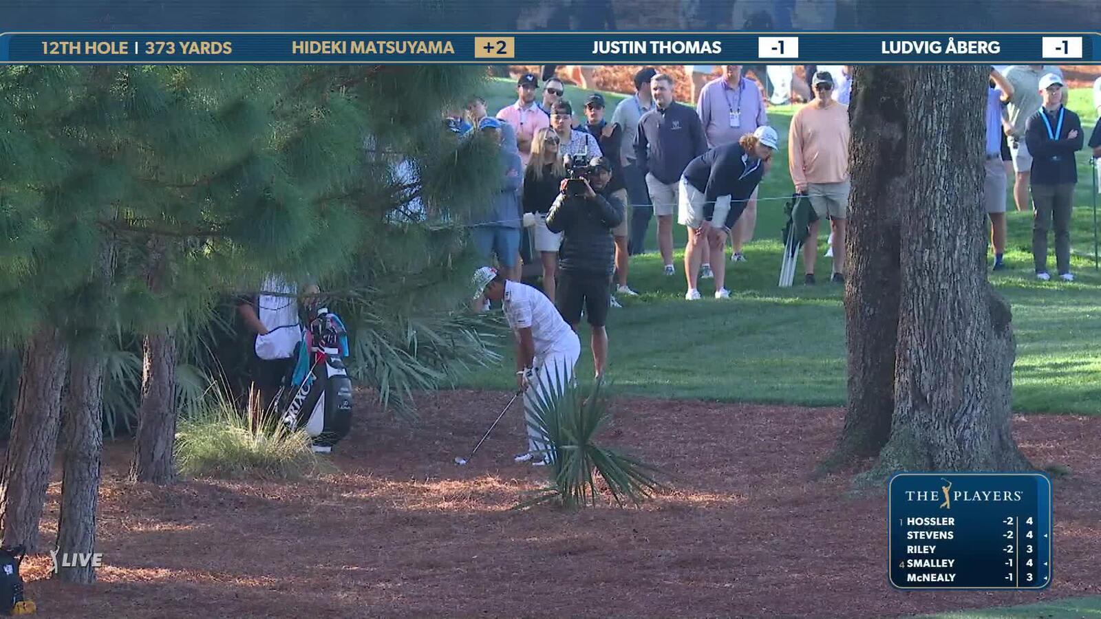 Hideki Matsuyama | Round 1 | 12th hole | Shot 2 | 2025 THE PLAYERS