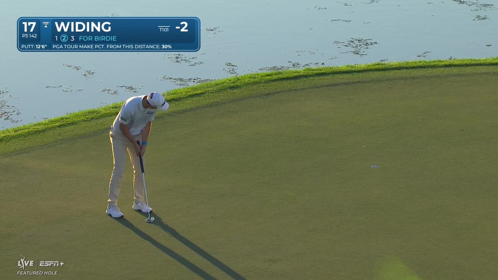 Tim Widing | Round 2 | 17th hole | Shot 2 | 2025 Cognizant Classic